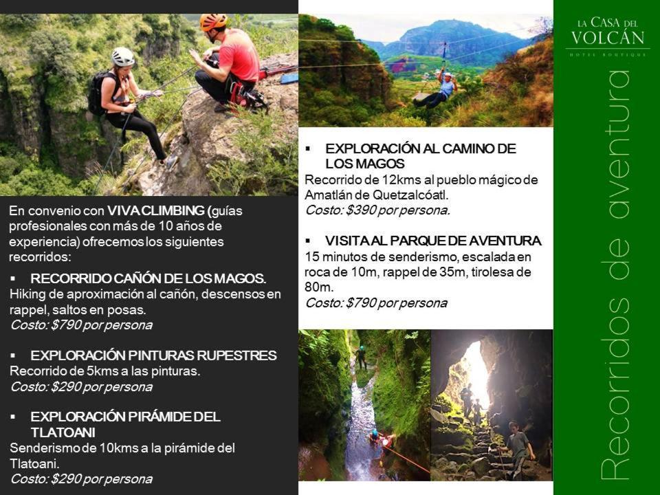 La Casa Del Volcan Tlayacapan Zewnętrze zdjęcie